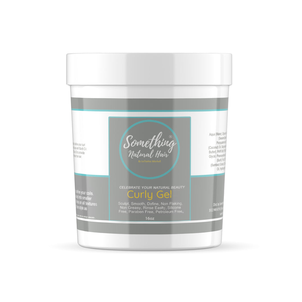 Something Natural Hair-Curly Gel 16oz